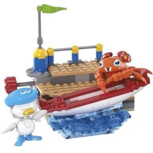 Mega Pokemon Quaxly and Paras Building Bricks